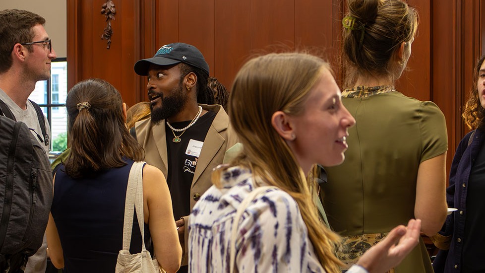 The IBES community reconnected over Voss’s decade celebration 