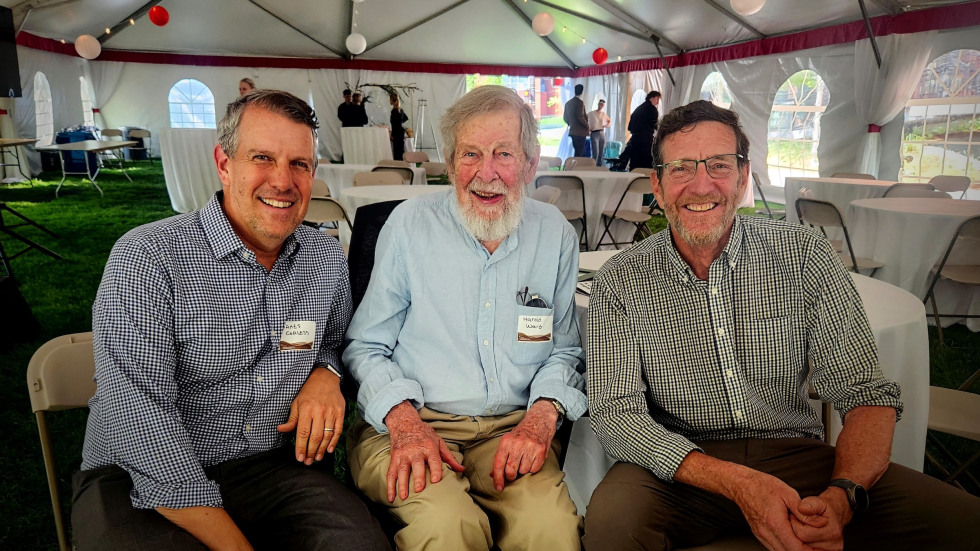 James Corless, Harold Ward, and Kurt Teichert