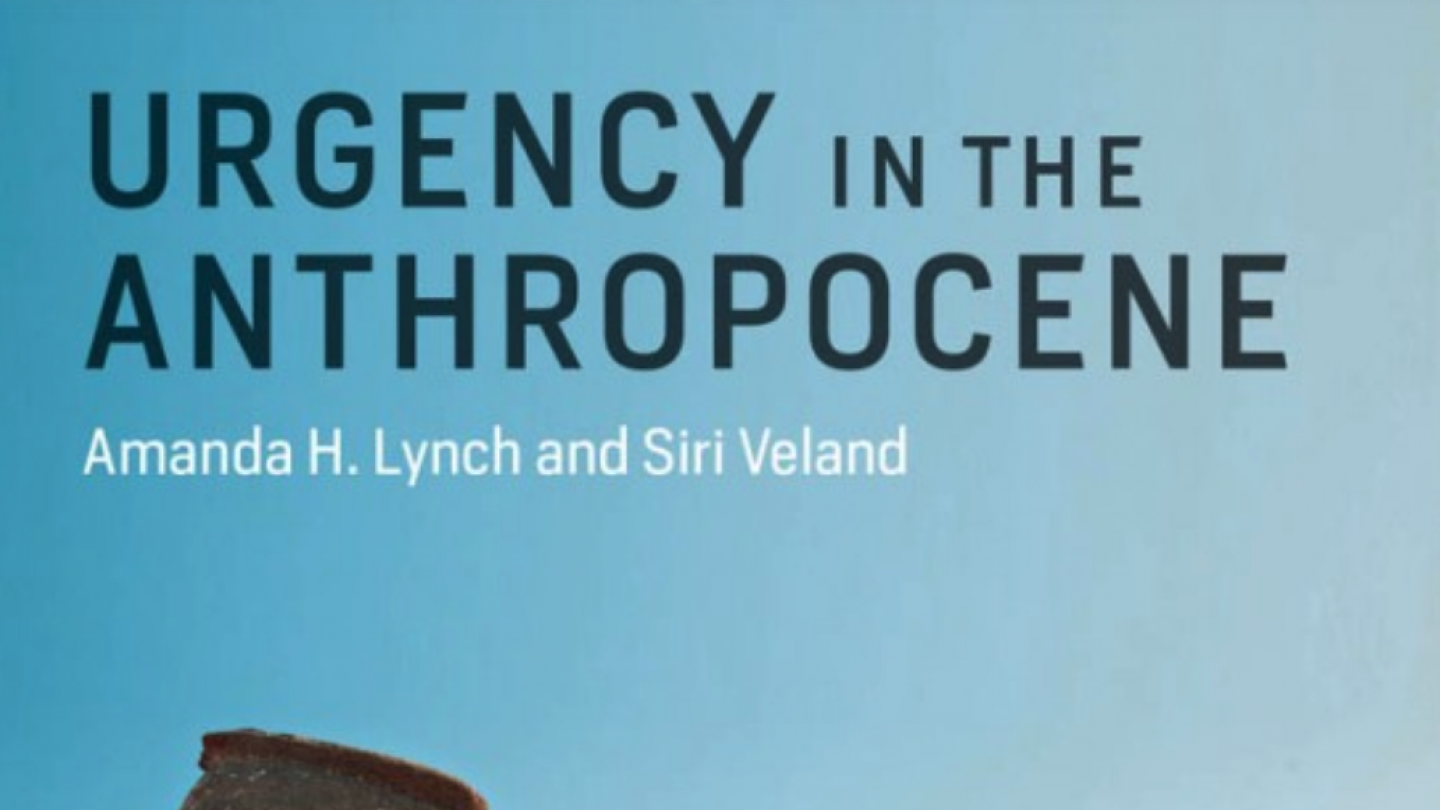 Urgency in the Anthropocene 