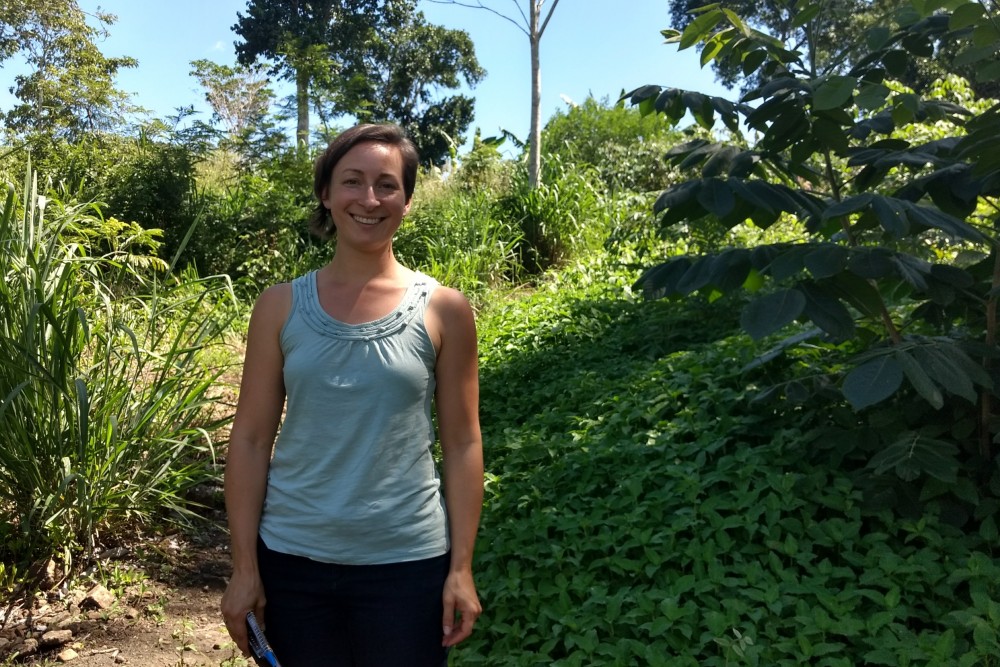 Kira Sullican-Wiley on Farm