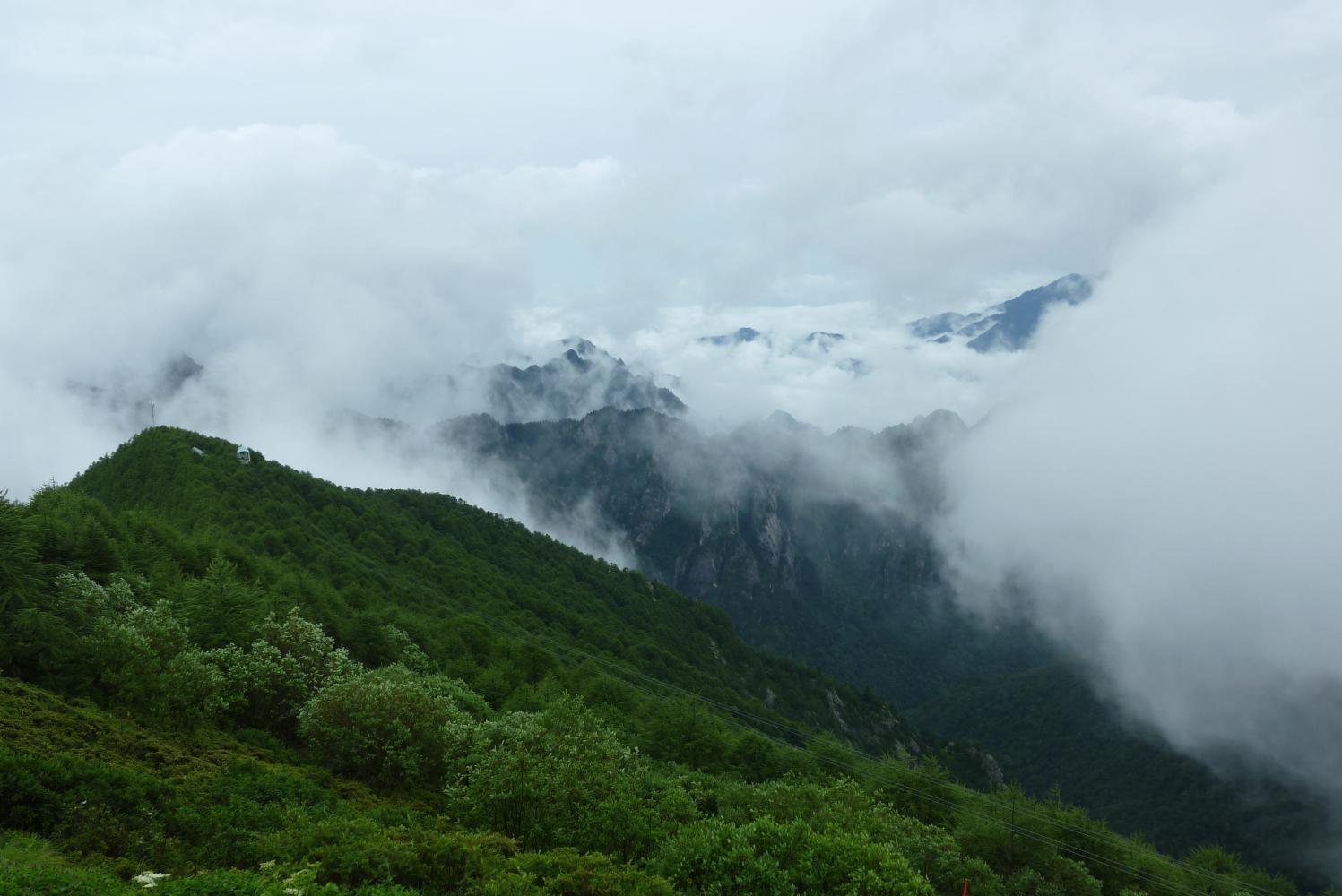 High mountains of China